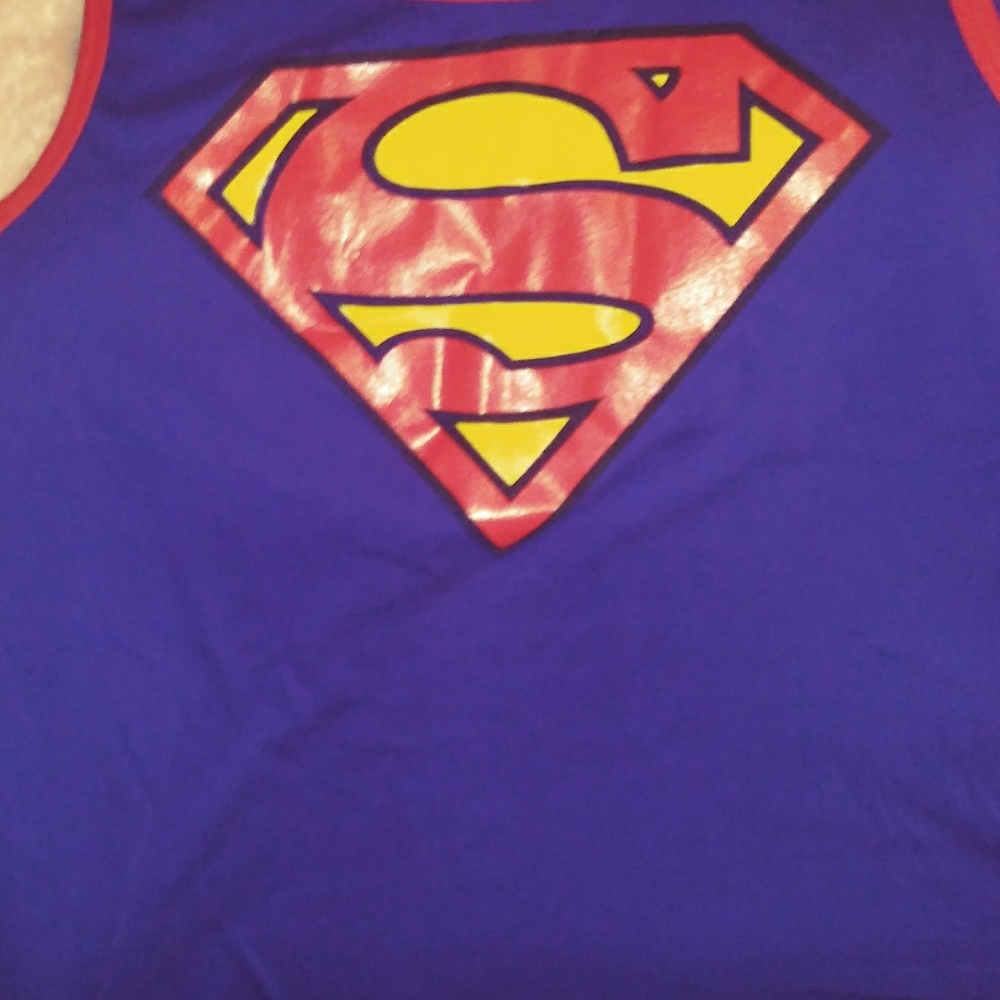 Superman tank top men's